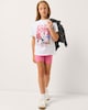 image 1 of K-Pop Demon Hunters 2-Piece T-Shirt and Shorts Set in Pink