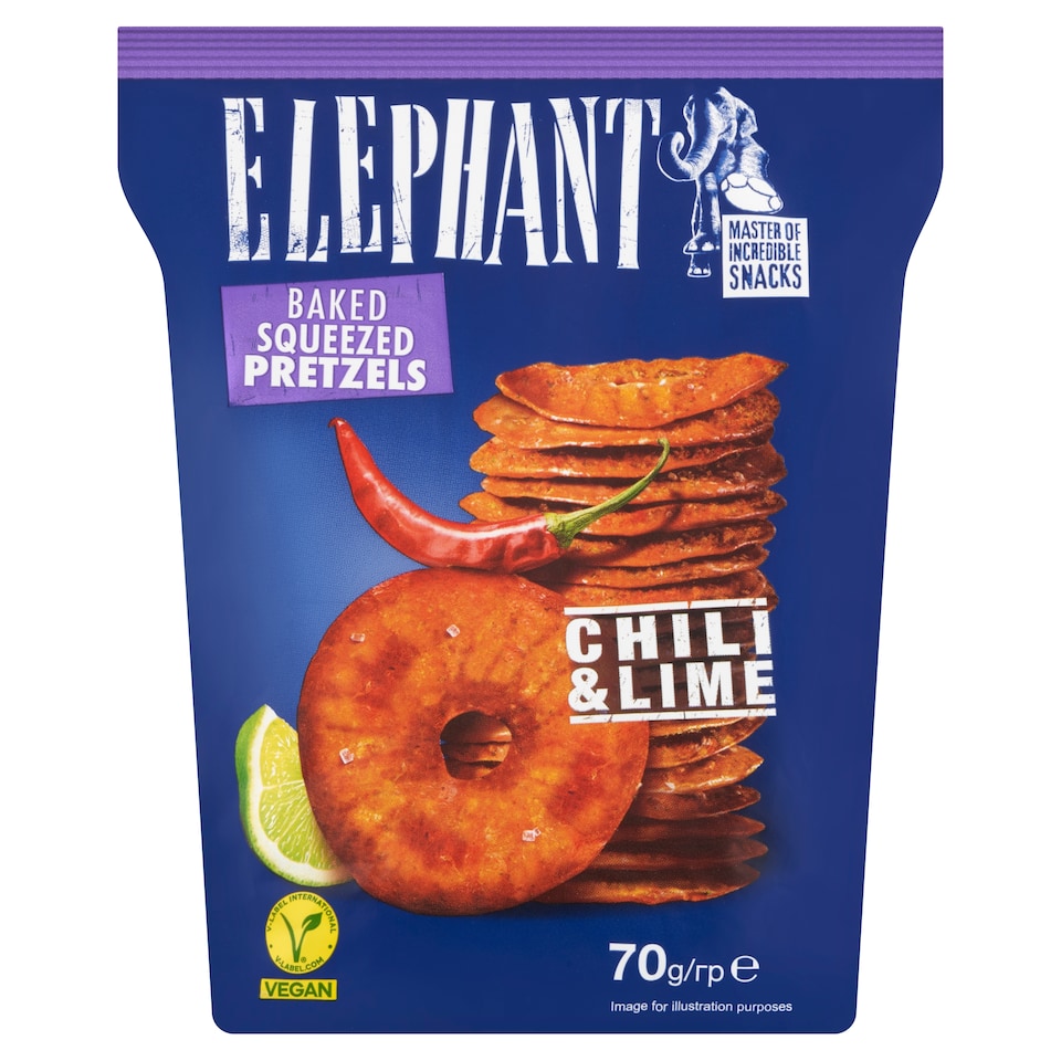 Elephant lapos perec chilis és lime ízesítéssel 70 g