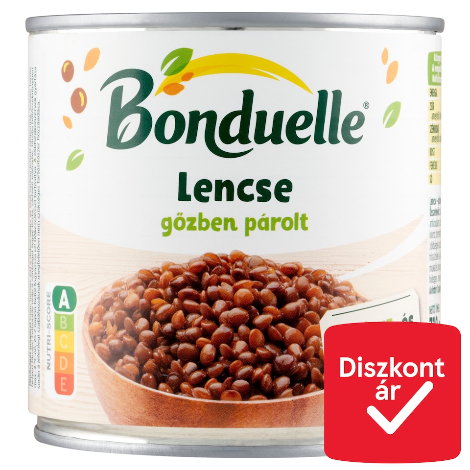 Bonduelle gőzben párolt lencse 310 g  1. kép