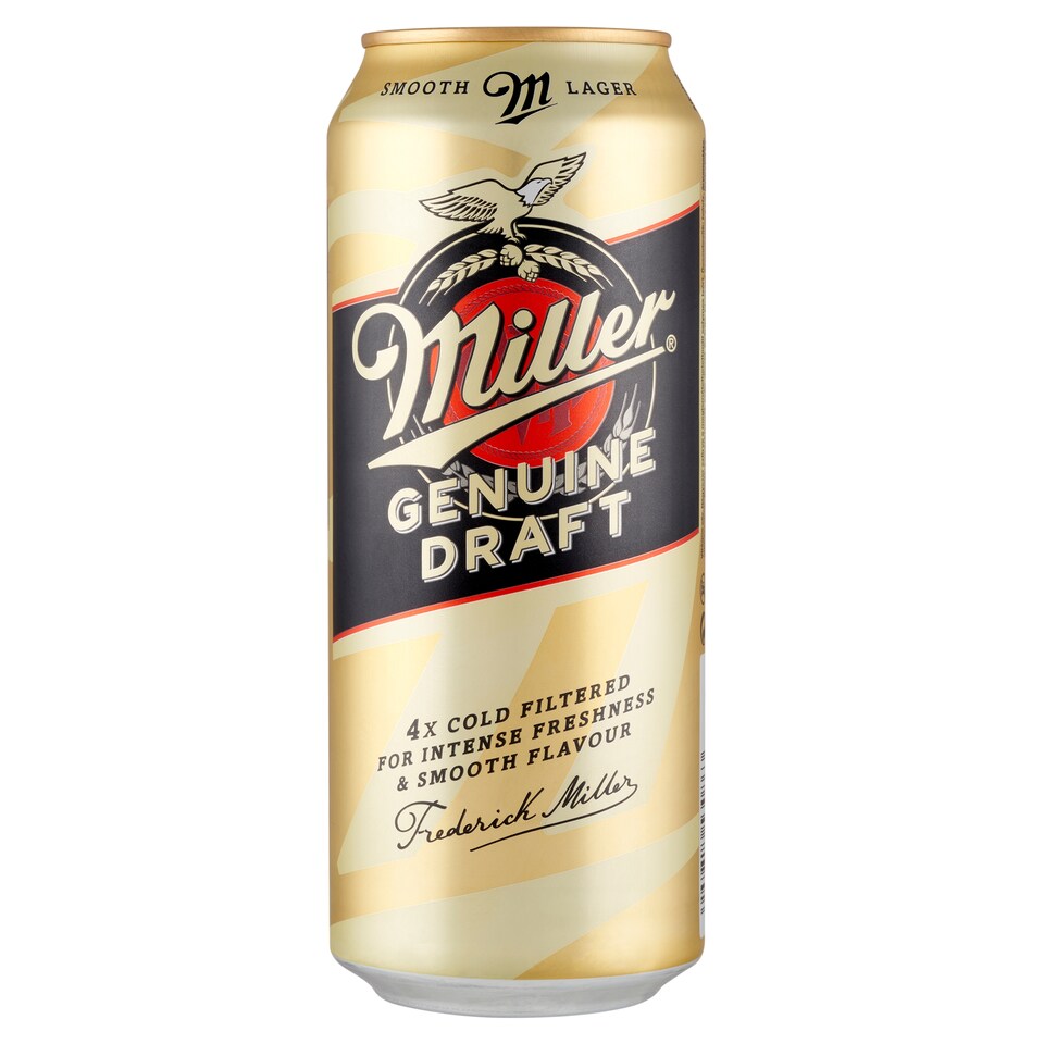 Miller Genuine Draft világos sör 4,7% 0,5 l  1. kép