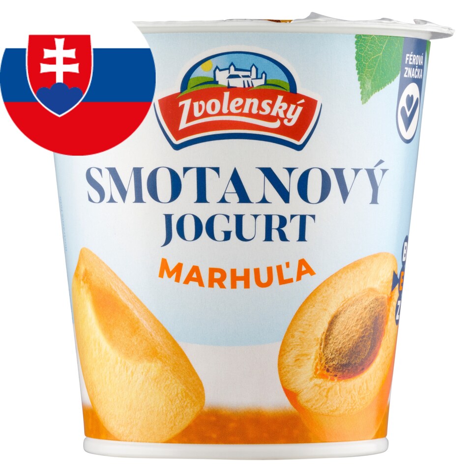obrázok 1 z Zvolenský Smotanový jogurt marhuľa 145 g