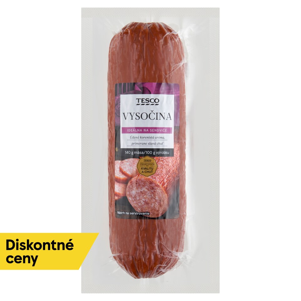 Tesco Vysočina saláma 300 g