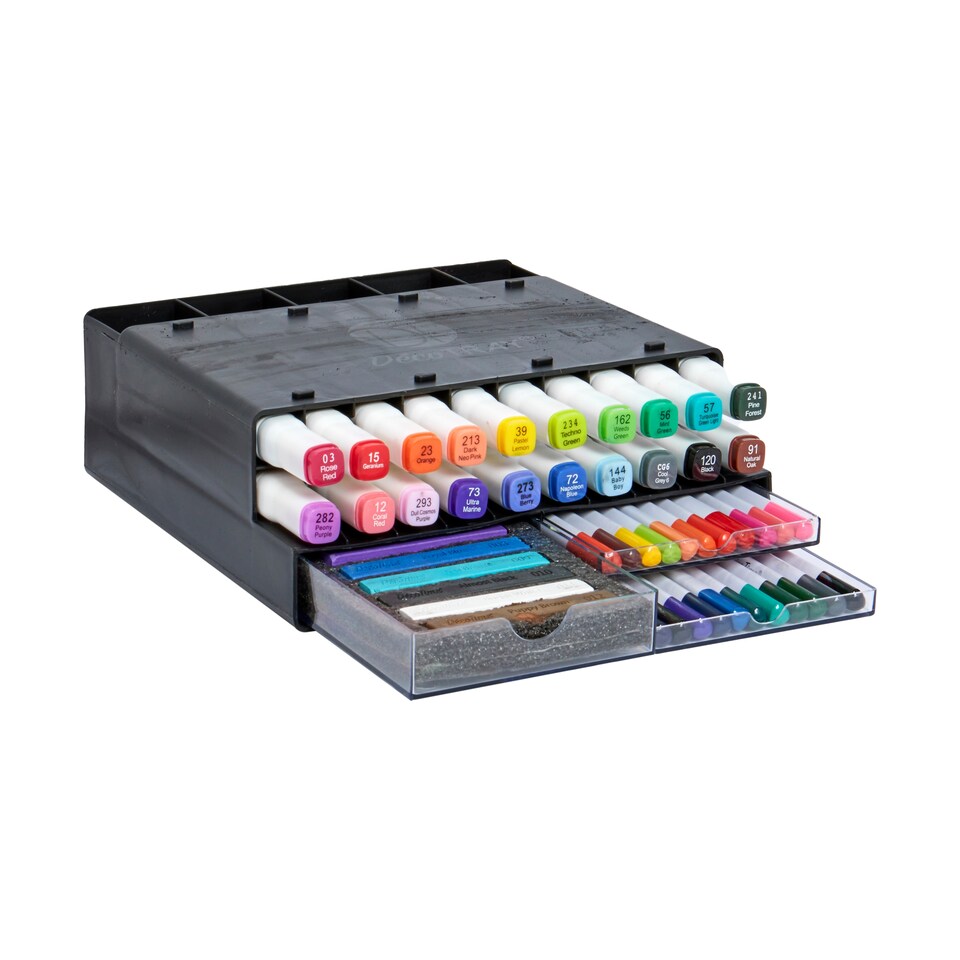 image 1 of Deco Time 54pc Watercolour Set