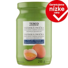 Tesco Tatárska omáčka 215 g