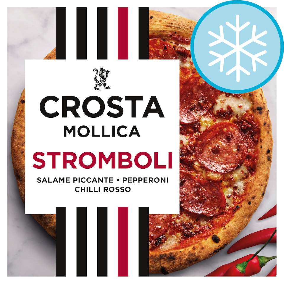 image 1 of Crosta & Mollica Stromboli Spicy Salami Pizza 447G