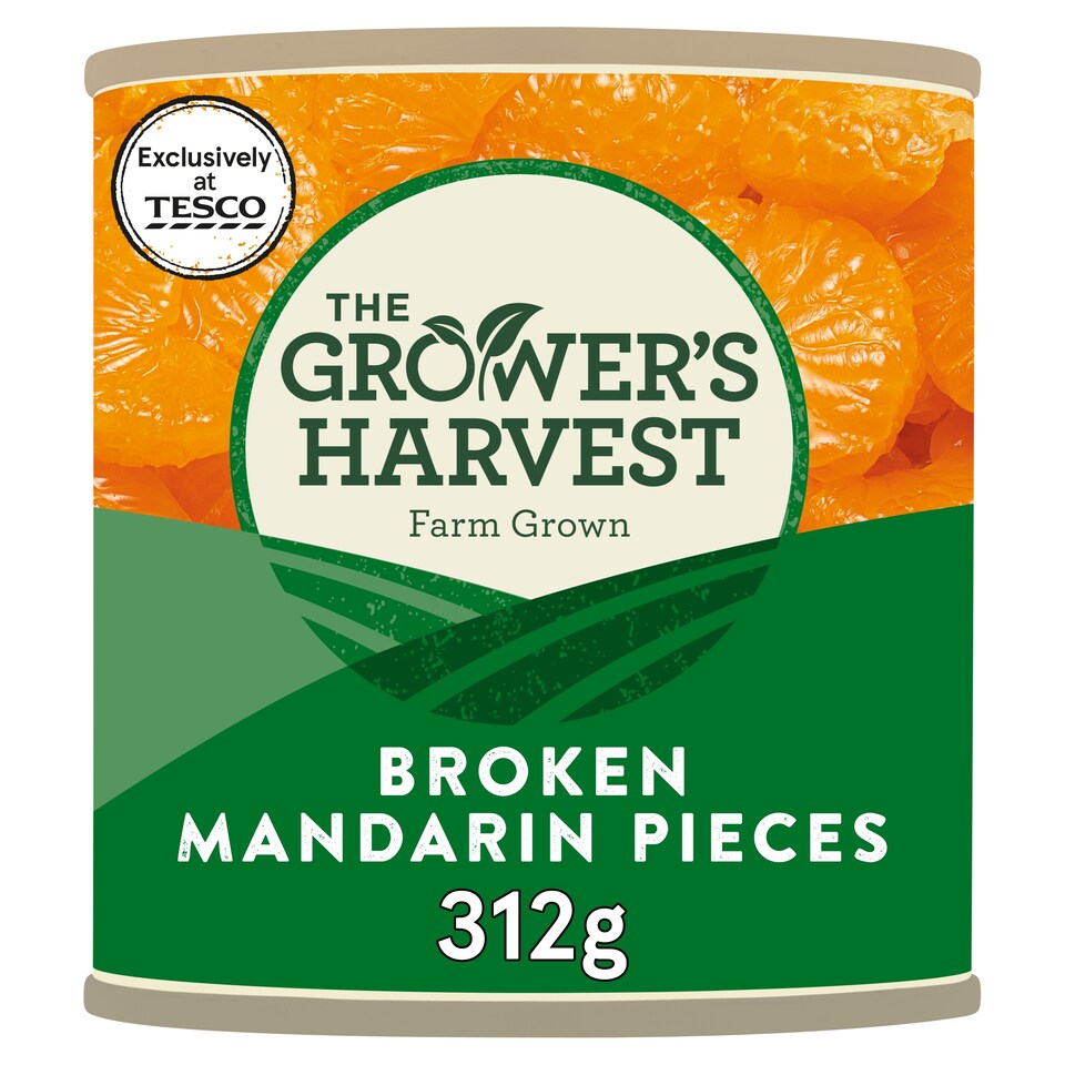 Growers Harvest Mandarin Pieces In Syrup 312G