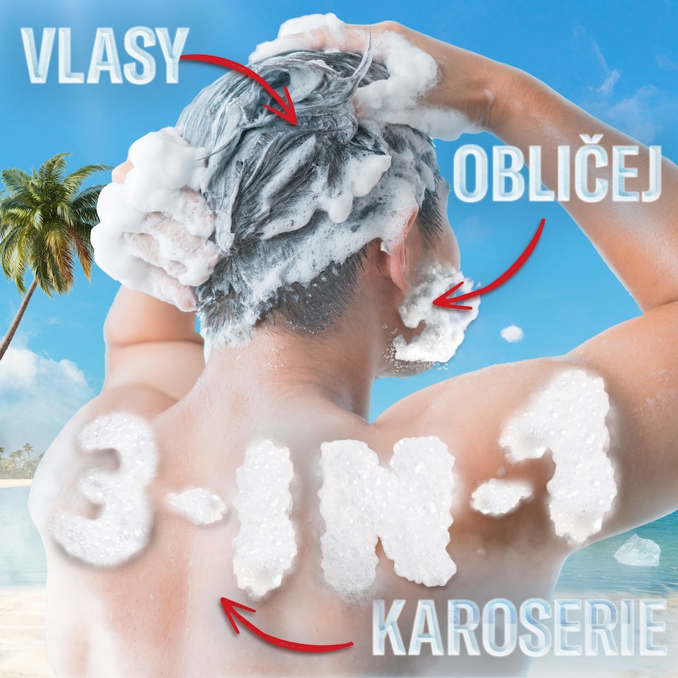 Obrázek 1 pro produkt Old Spice Cold Spice Pánský Přípravek Na Mytí 3 v 1, Sprchový Gel A Šampon 1000 ml