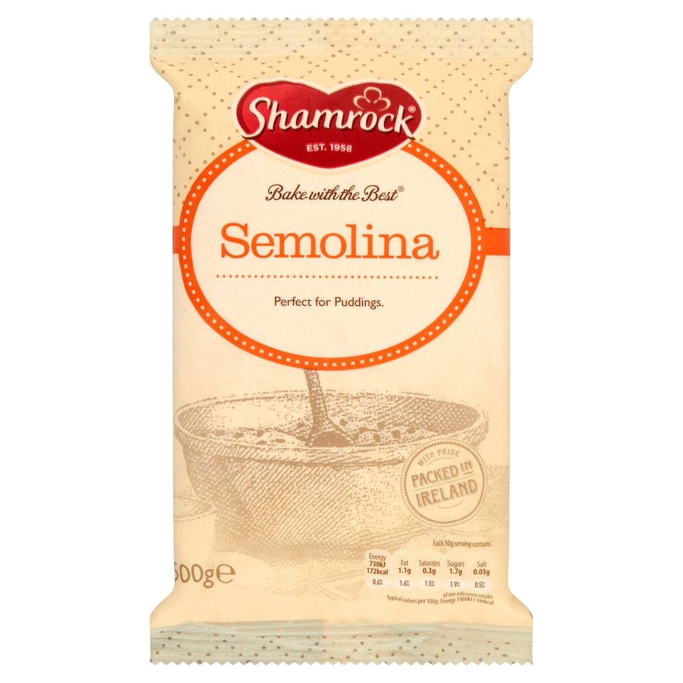 Shamrock Semolina 500G