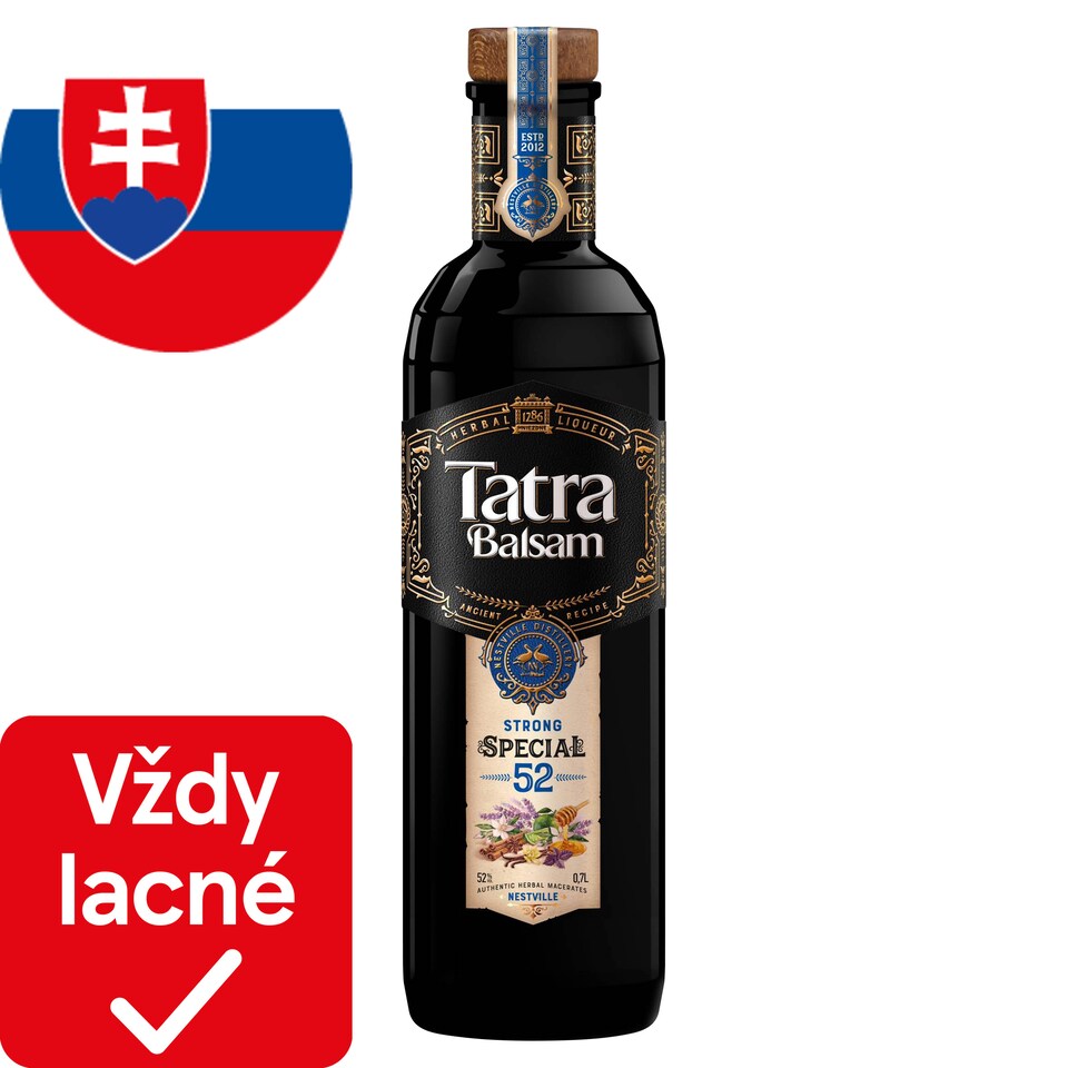 Nestville Tatra Balsam Special 52% Strong likér 0,7 l