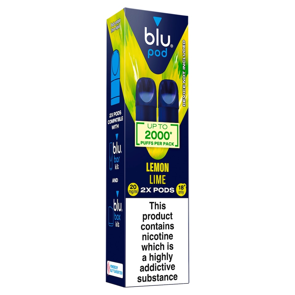 image 1 of blu Pod Lemon Lime 20mg/ml 2x 2ml