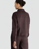 image 3 of F&F Faux Suede Collared Co-ord Shirt Jacket in Brown
