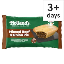 Hollands Minced Beef & Onion Pie