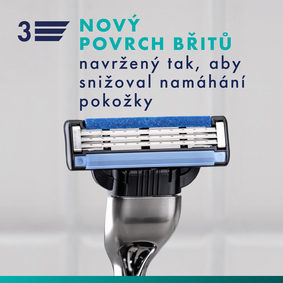 image 1 of Gillette Mach3 Pánský Holicí Strojek, 1 Holicí Strojek Gillette S 3 Břity