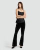 image 2 of F&F Satin Strappy Cami Top in Black