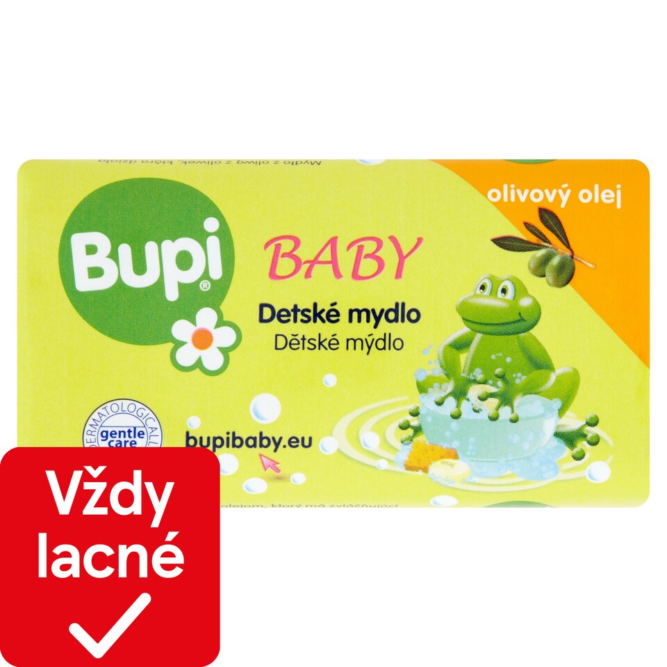 Bupi Baby Detské mydlo olivový olej 100 g