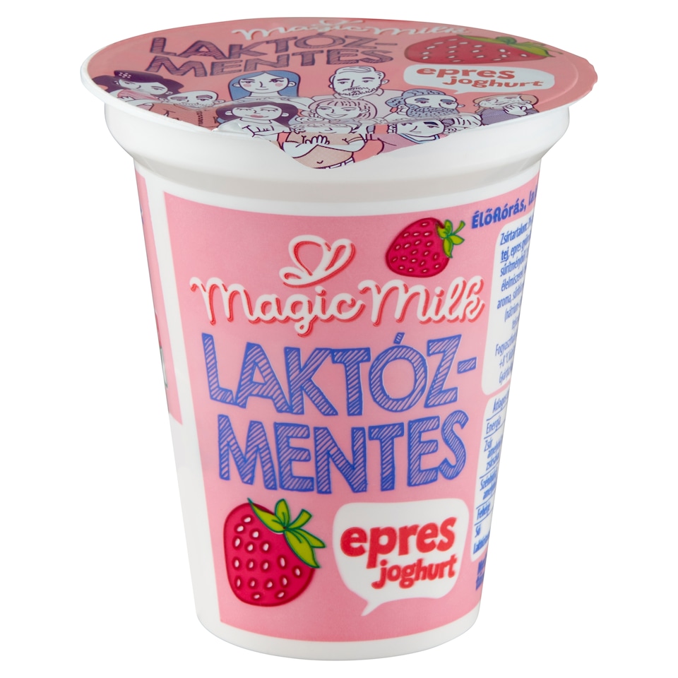 Magic Milk laktózmentes epres joghurt 150 g  1. kép