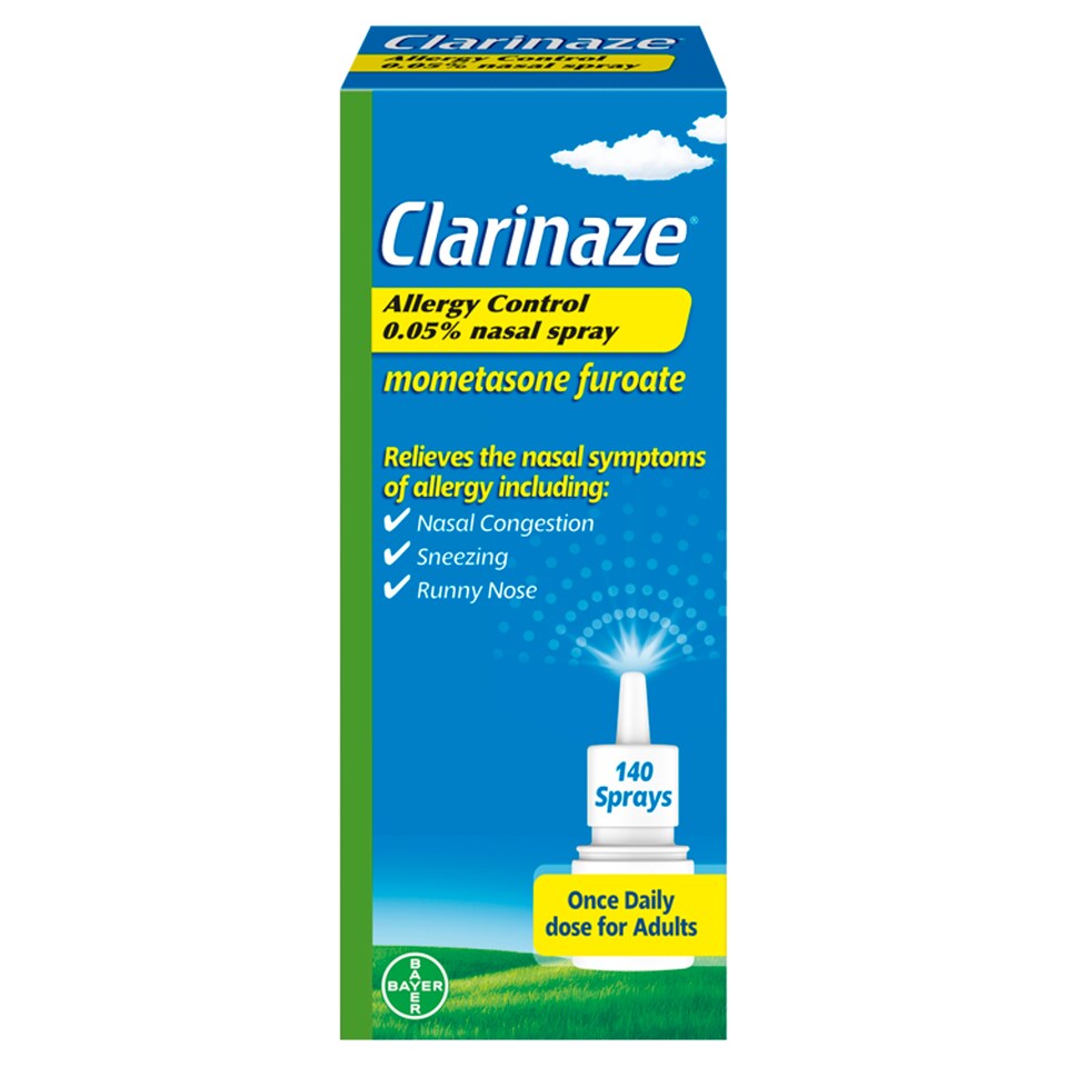 image 1 of Clarinaze Allergy Spray 140 Sprays 18G