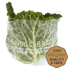 Tesco Savoy Cabbage Each