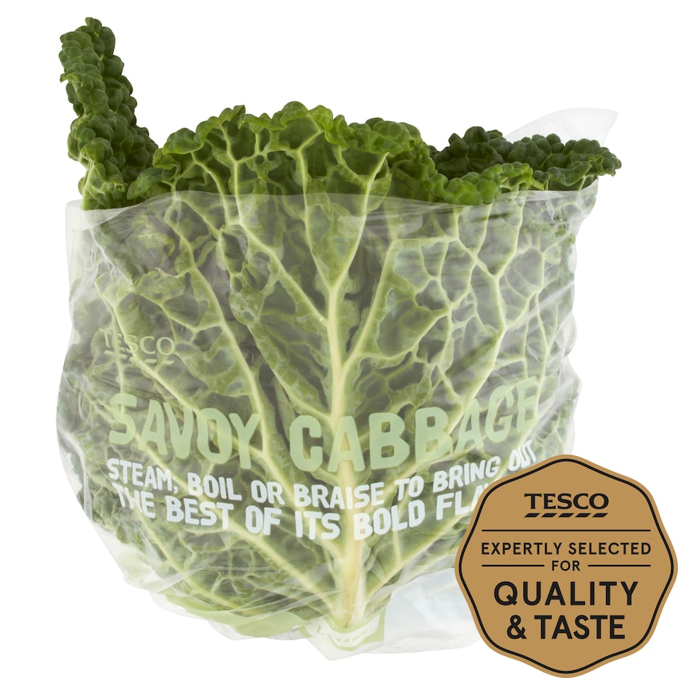 image 1 of Tesco Savoy Cabbage Each