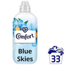 Comfort Fabric Conditioner Blue Skies 33 Washes 990Ml
