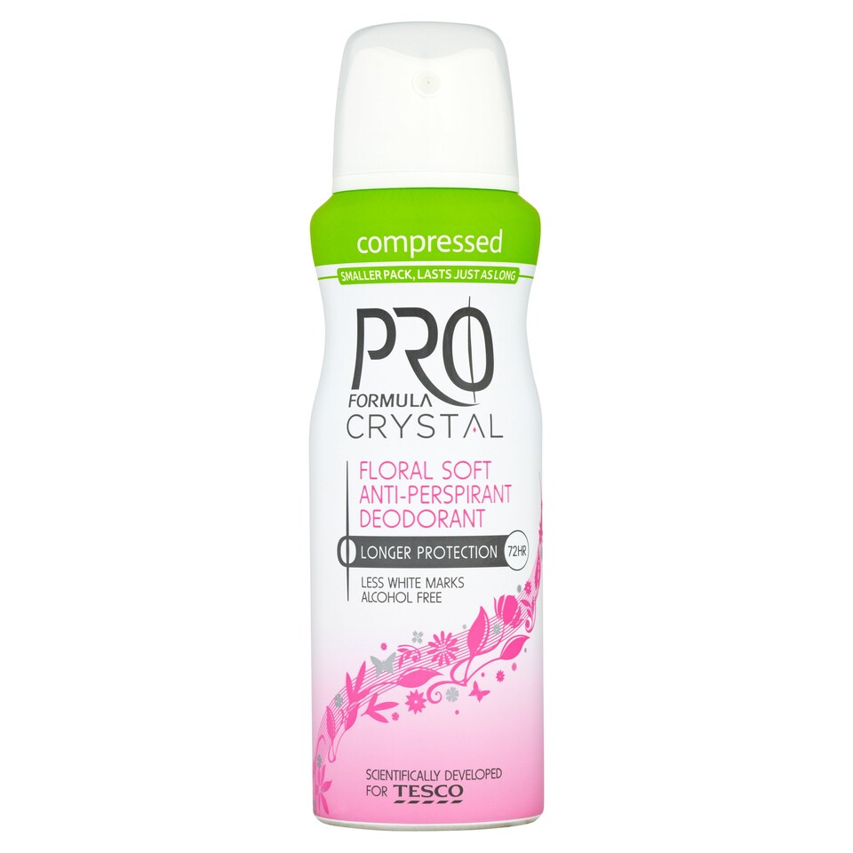 Pro Formula Crystal Floral Soft Antiperspirant Deodorant 125Ml