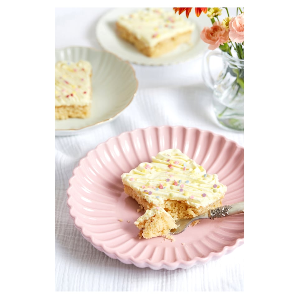 image 1 of Just Love Vanilla Confetti Sponge Cake Traybake