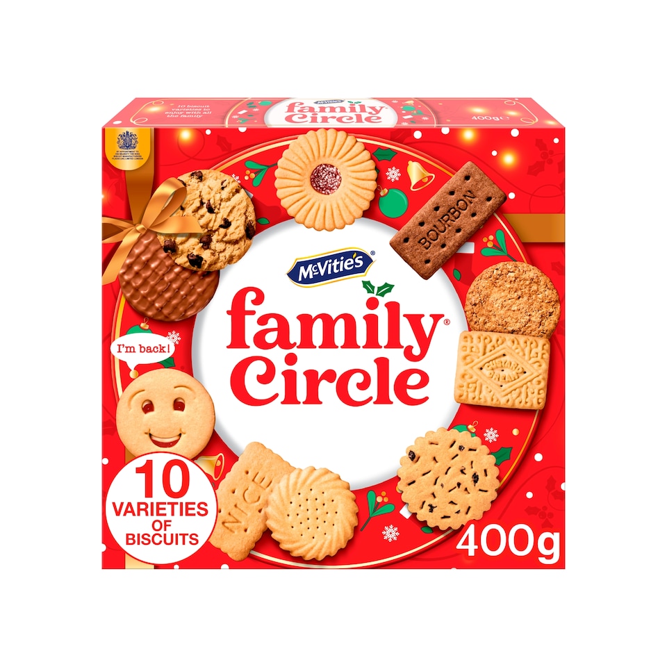 image 1 of McVitie's Family Circle 10 Biscuits 400g 
