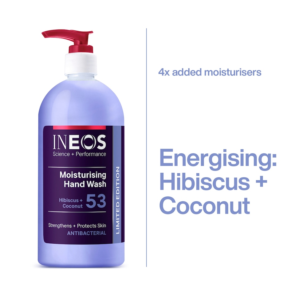 INEOS Moisturising Hand Wash Hibiscus + Coconut 500ml