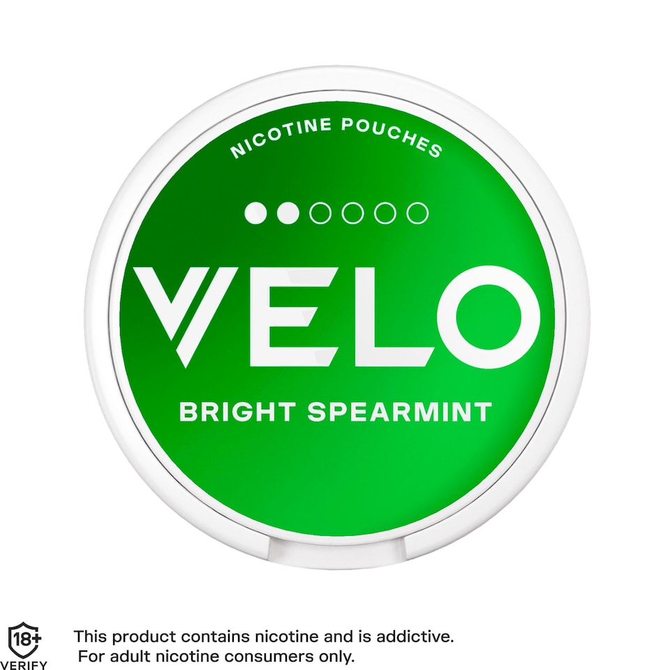 image 1 of Velo Bright Spearmint Mini Nicotine Pouches 6mg 15 Pack