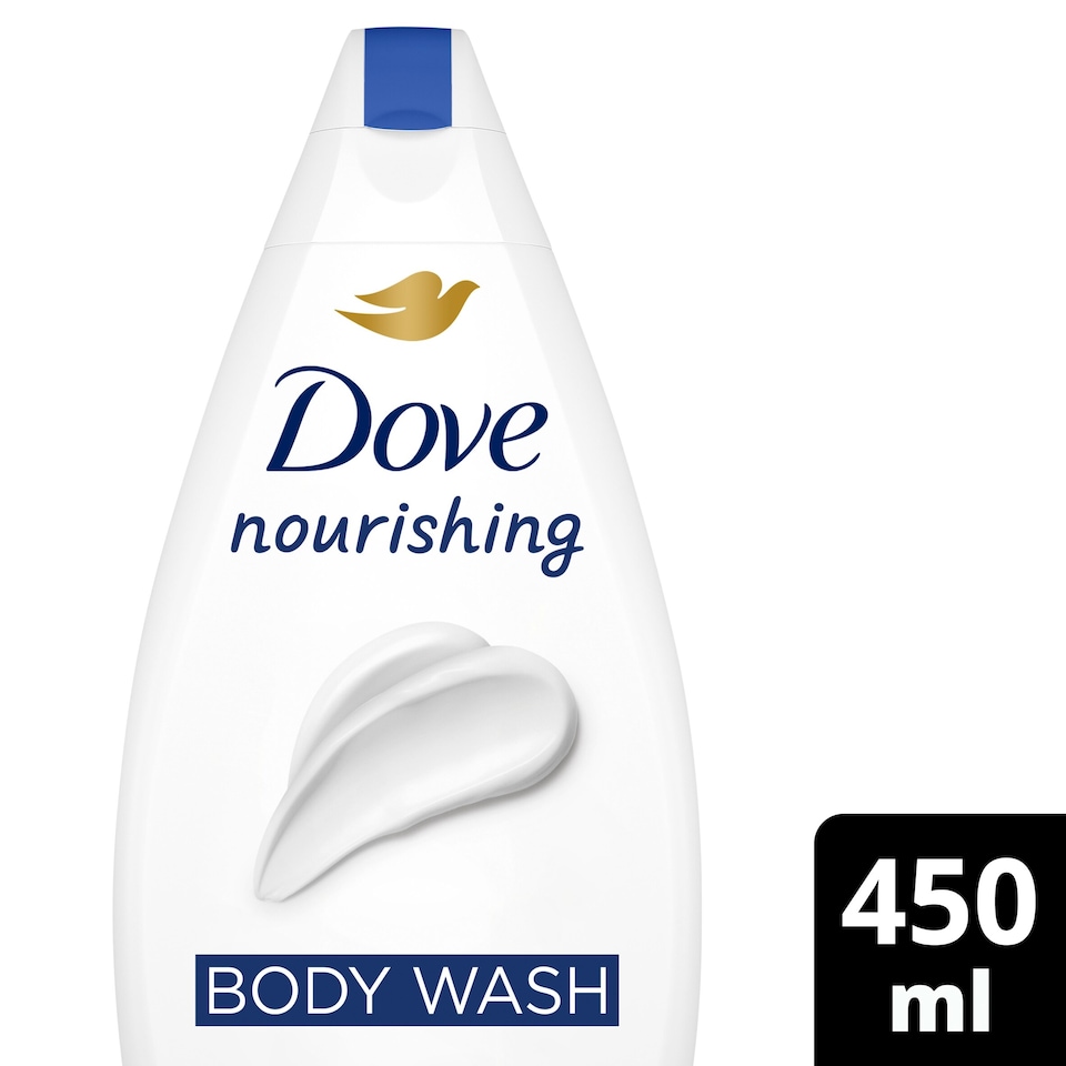 image 1 of Dove Hydrate 24hr Moisturisation Body Wash Shower Gel 450ml