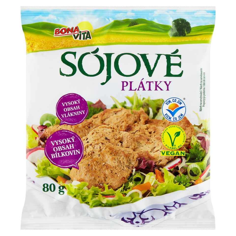 Bona Vita Sójové plátky 80g