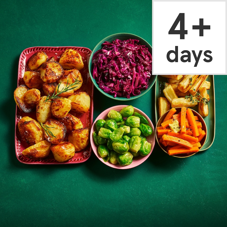 74. Tesco Ready to Cook Fresh Vegetable Selection 3.2kg (Serves 6)