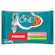 image 1 of Purina ONE Sterilised Pouches for Cats Turkey, Salmon in Juice 4 x 85g