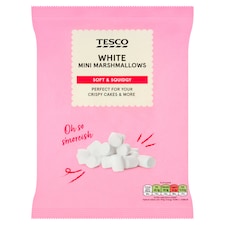 Tesco White Mini Marshmallows 100G