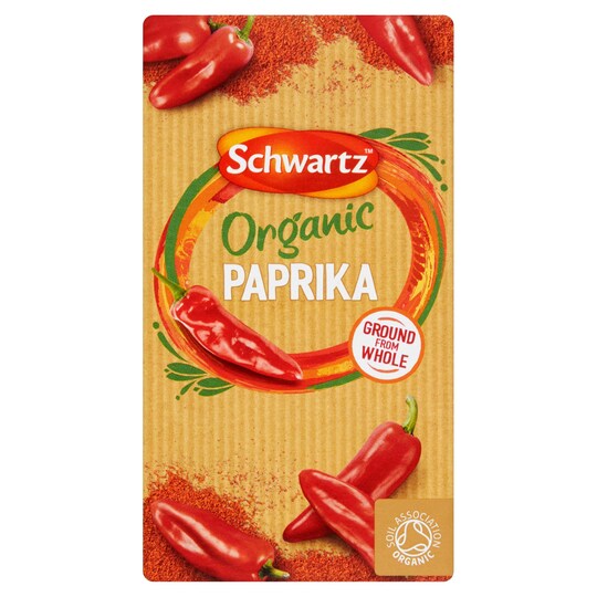 Schwartz Organic Paprika 29G Tesco Groceries