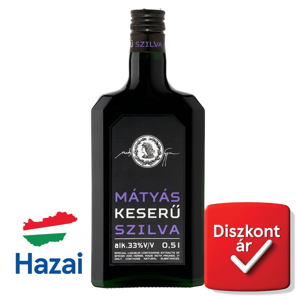 Mátyás Bitter Plum Liqueur 33% 0,5l