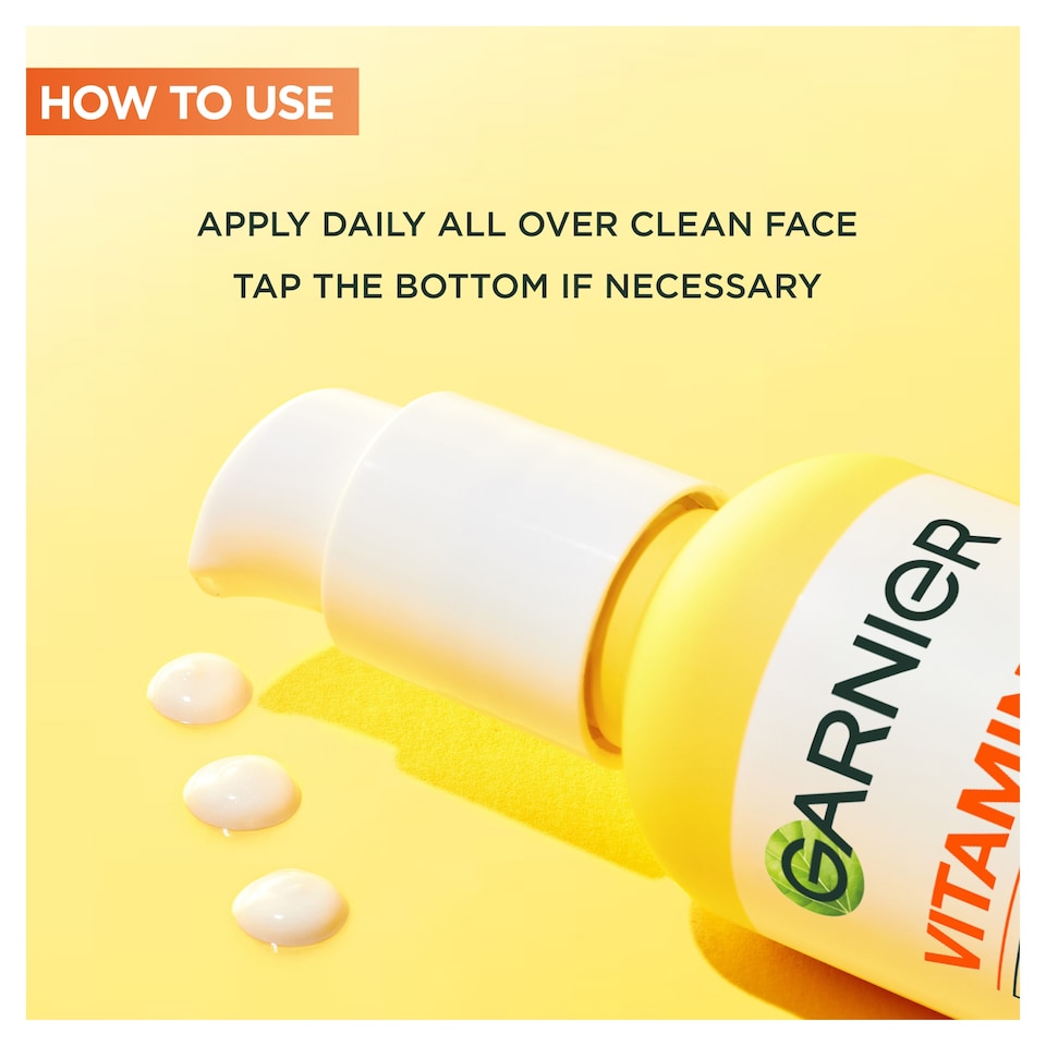 image 1 of Garnier Skin Active Vitamin C Brightening Serum Spf25 50Ml