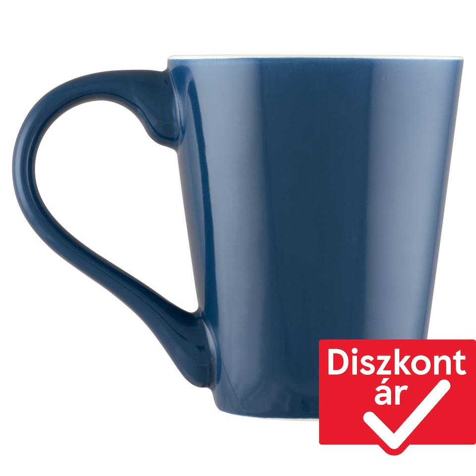 Tesco kék bögre