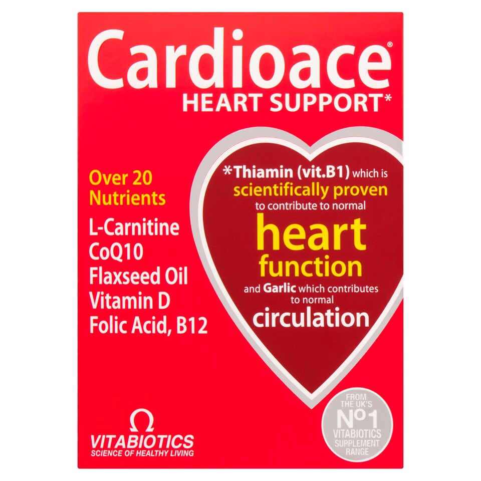Vitabiotics Cardioace Tablets 30s