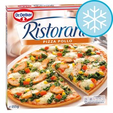 Dr Oetker Ristorante Pizza Pollo 355g Tesco Groceries