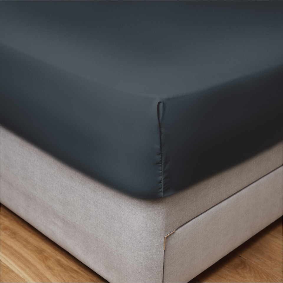 Silentight Supersoft Navy Fitted Sheet King
