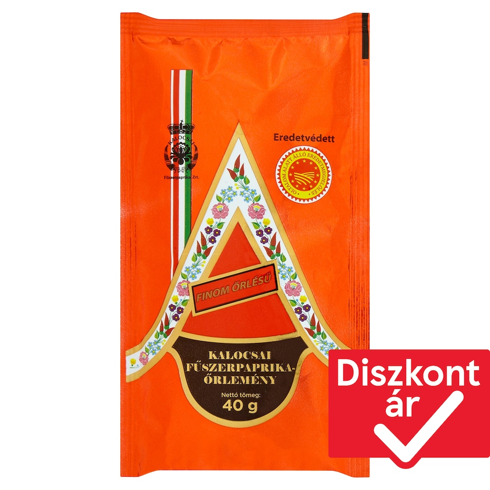 Kalocsai finom őrlésű fűszerpaprika-őrlemény 40 g