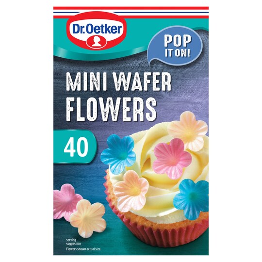 Dr Oetker Wafer Flowers 40 S Tesco Groceries