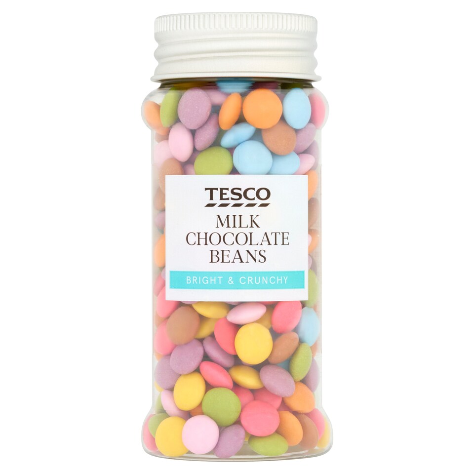 Tesco Milk Chocolate Beans 75G