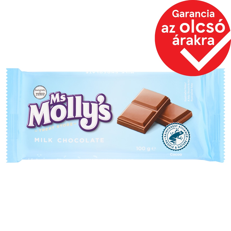 Ms Molly's Milk Chocolate 100 g