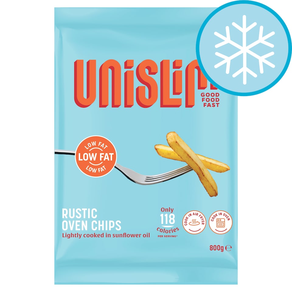 Unislim Rustic Oven Chips 800G