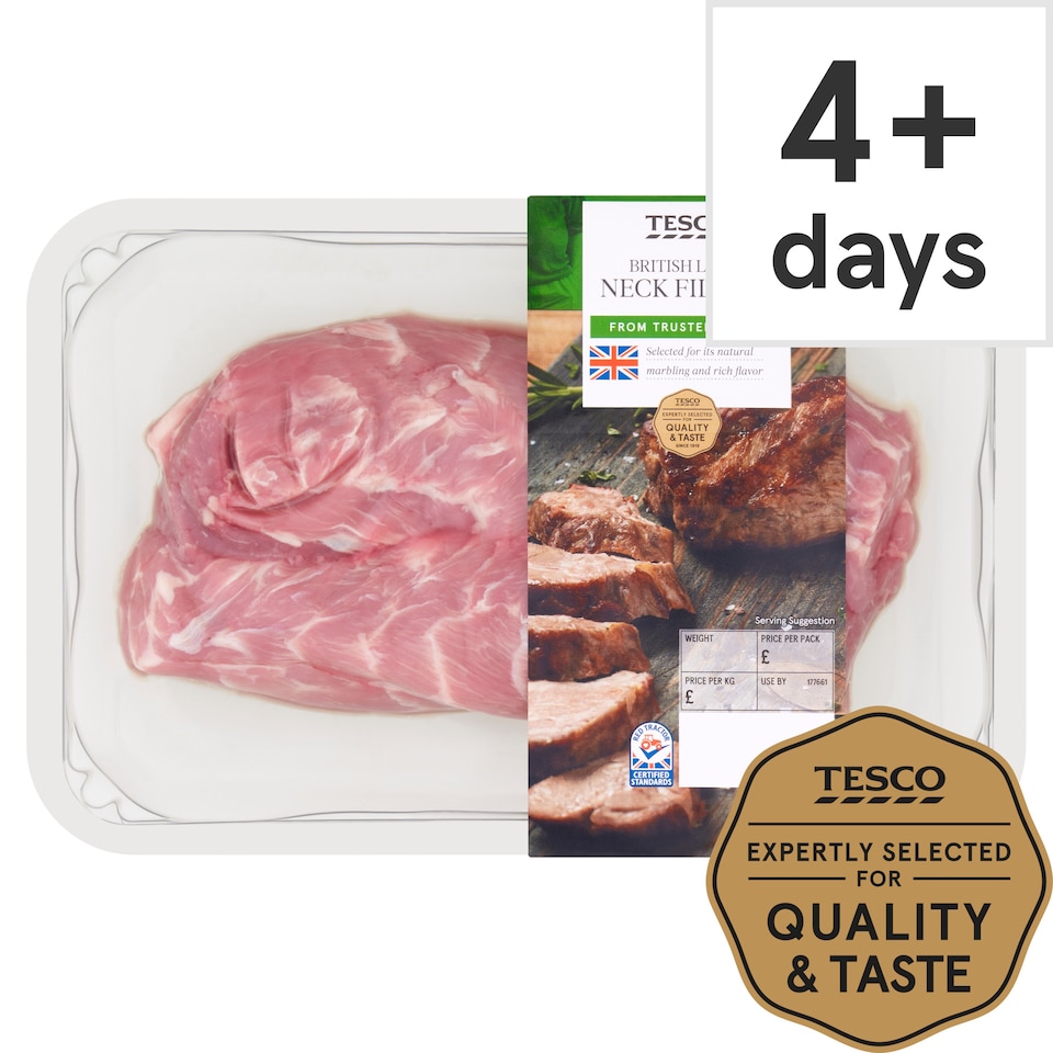 Tesco British Lamb Neck Fillets