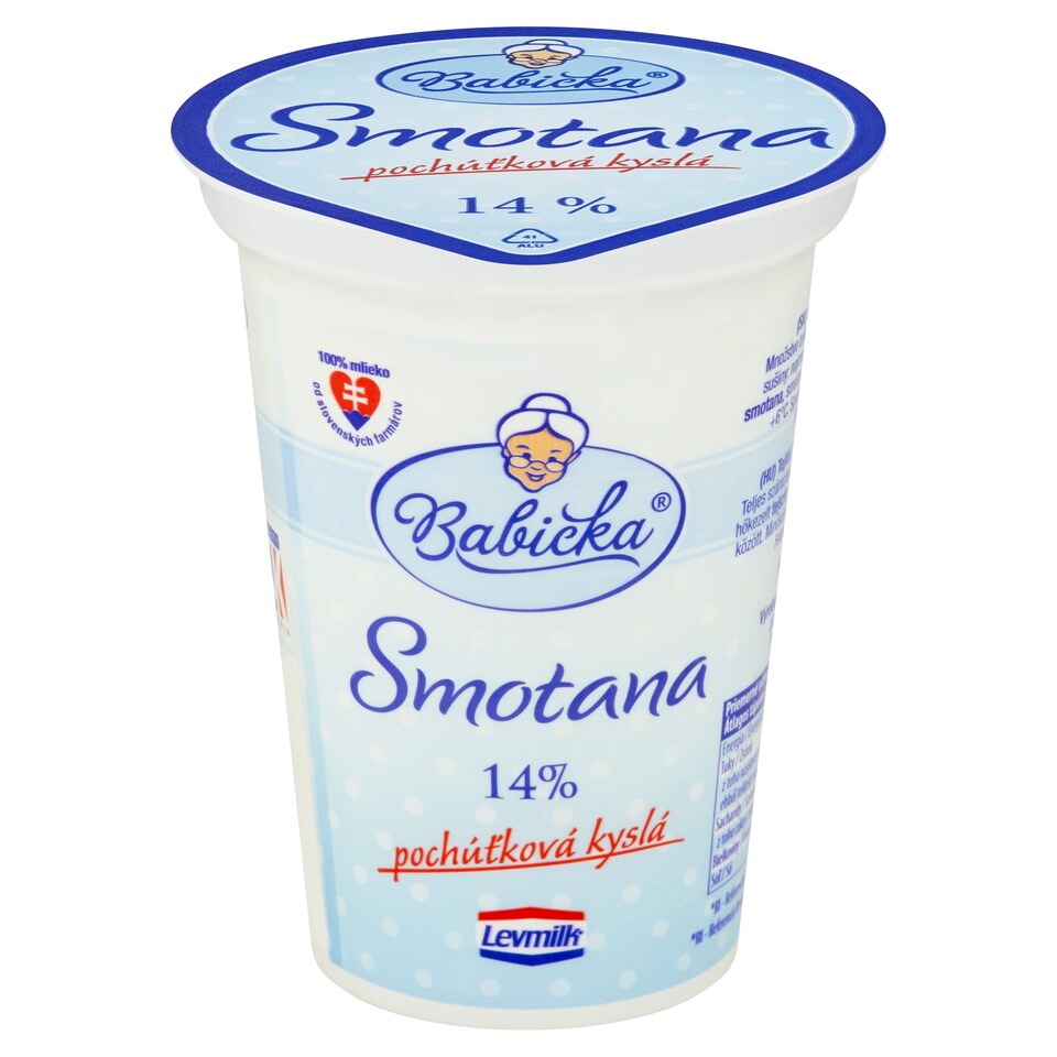 obrázok 1 z BABIČKA SMOTANA KYSLÁ 14% 200 g