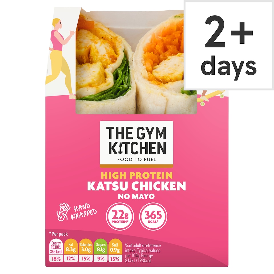 image 1 of The Gym Kitchen Katsu Chicken Wrap