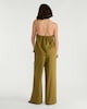 image 3 of F&F Wide Leg Drawstring Co-ord Trousers in Olive